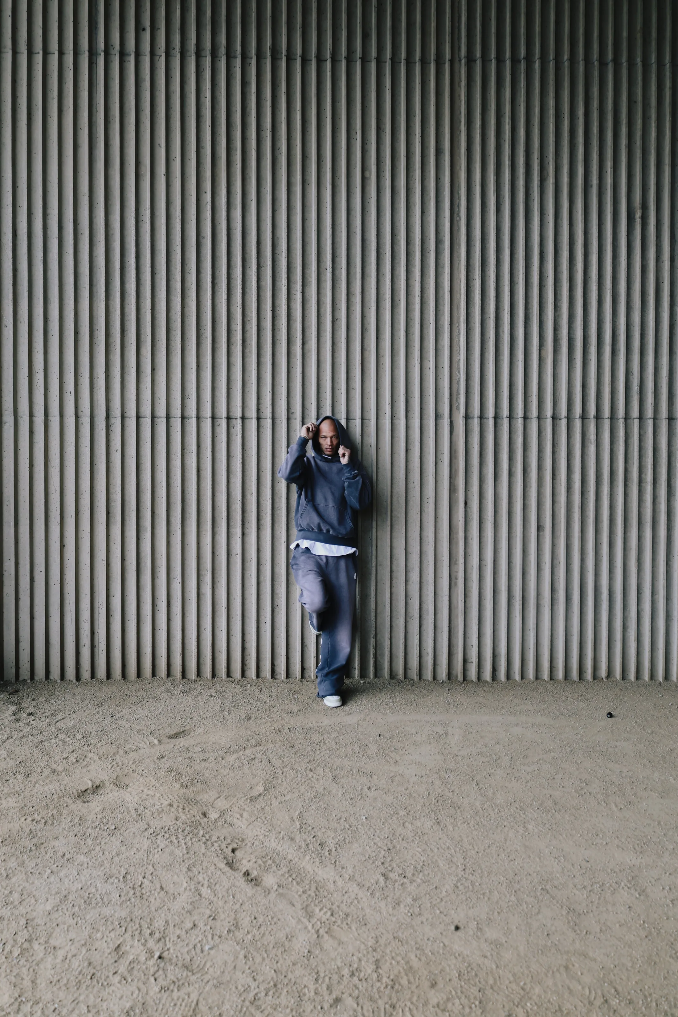 Cannon Mitchel concrete archive campaign frame.