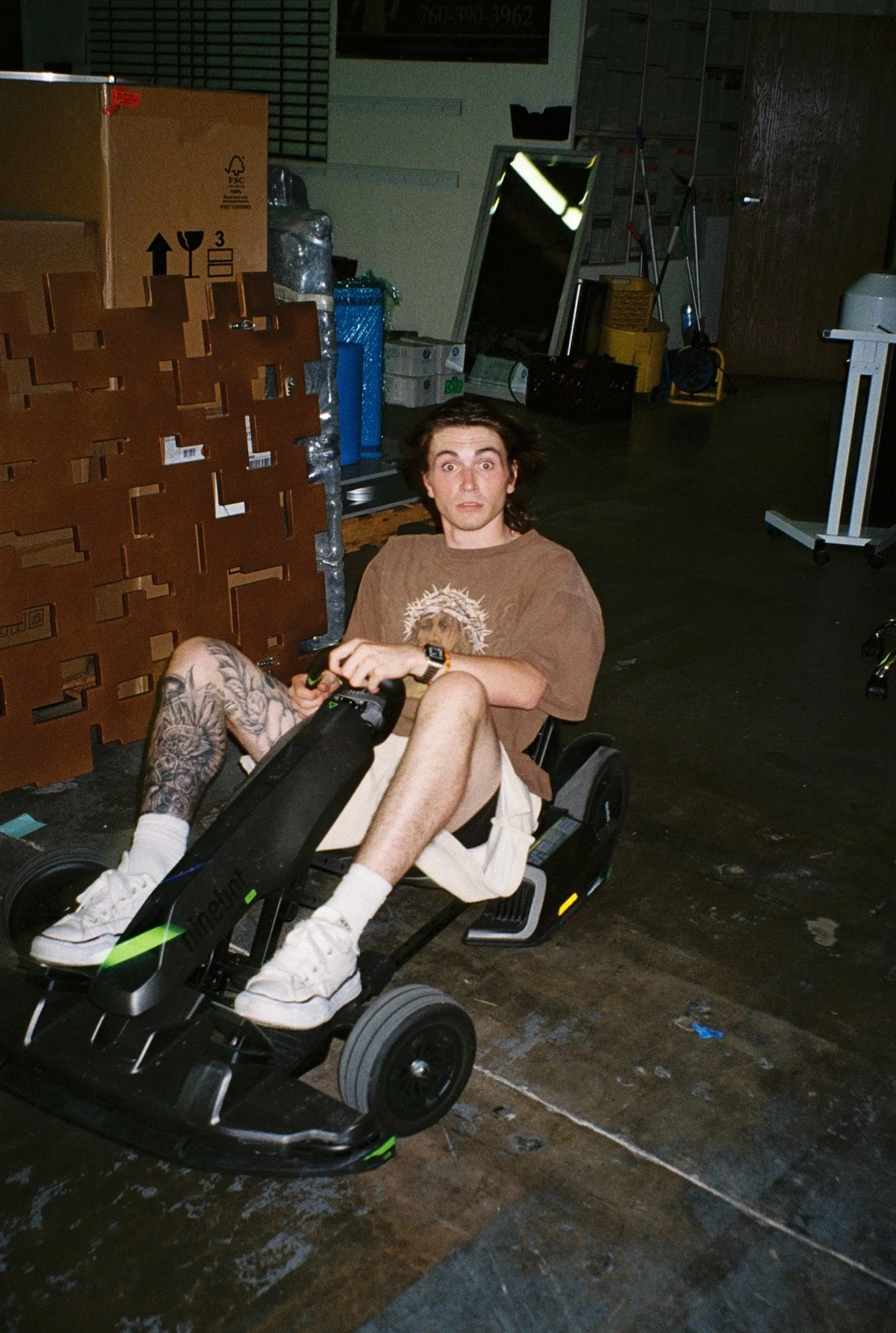 Cannon Mitchel SS26 lookbook production frame.